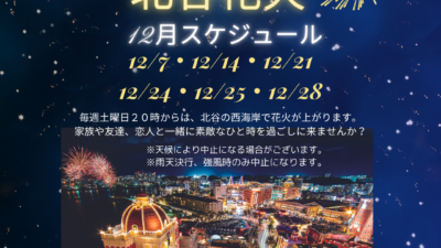 １２月北谷花火